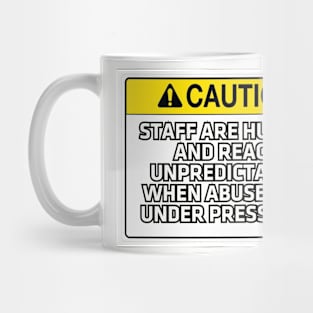 Staff Are Human... Mug